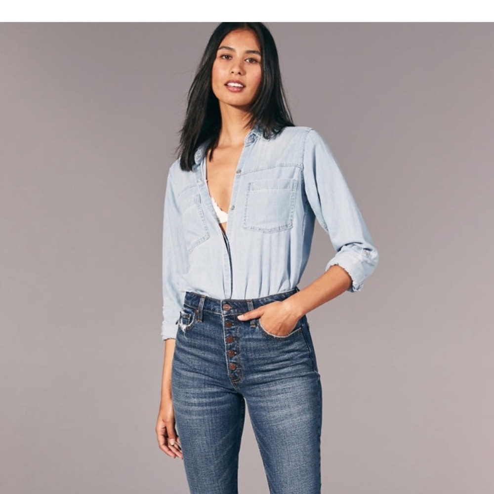 Abercrombie & fitch the skinny high rise jeans